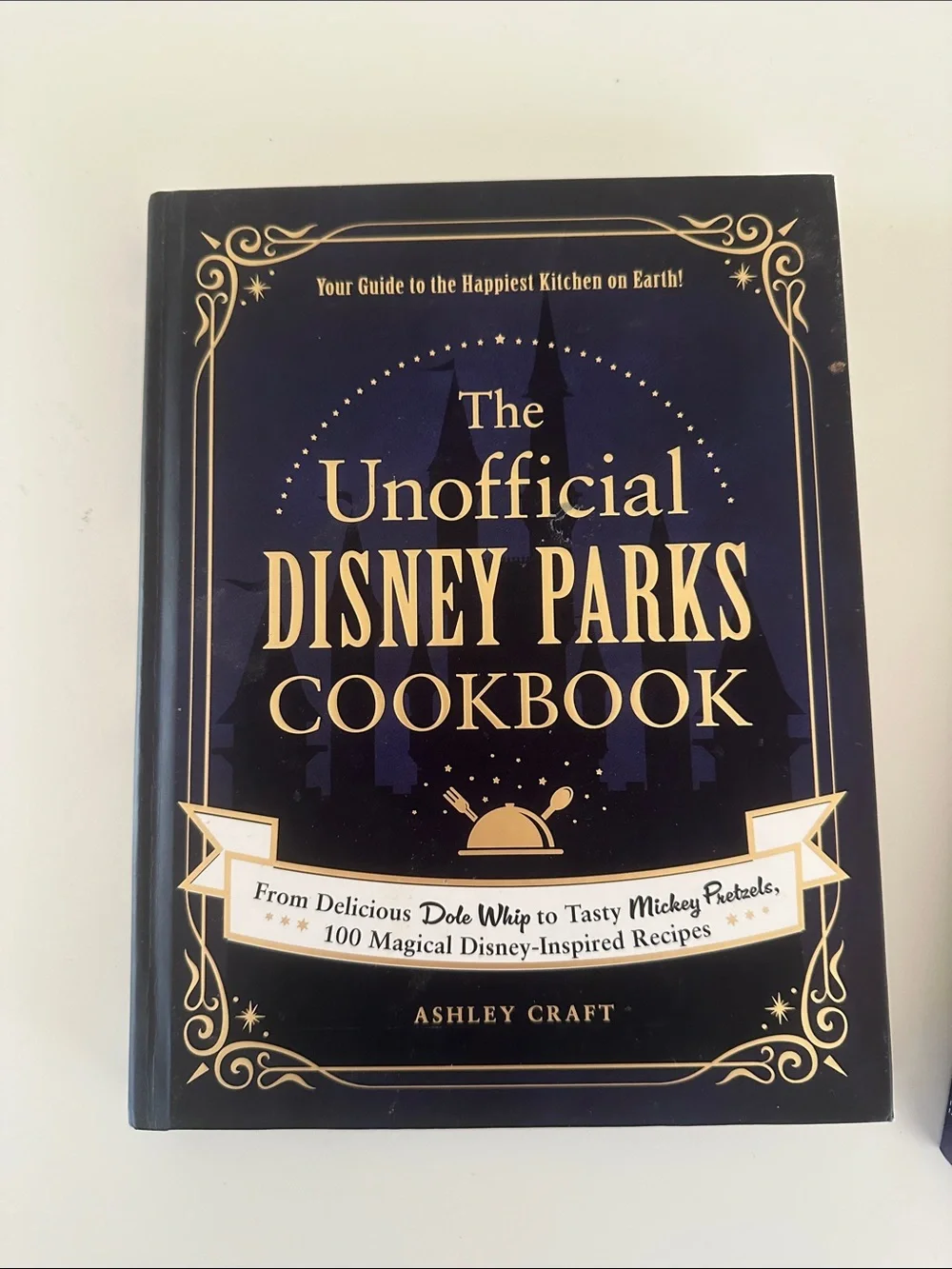 The Unofficial Disney Parks Cookbook - Navy & Gold